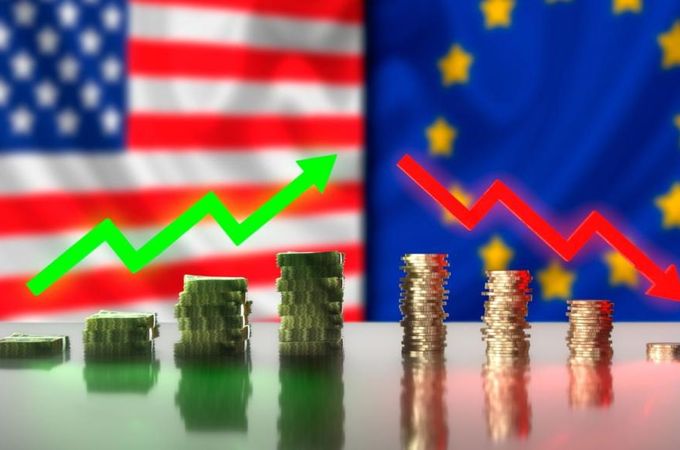 Икономиките на Европа и Америка поемат по различни пътища