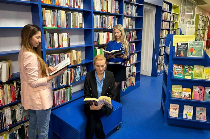 Традицията среща бъдещето с новата RFID система на Столична библиотека, дарена от Amusnet