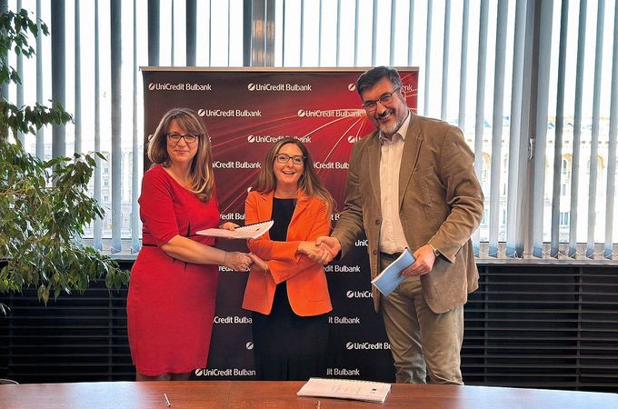 ЕБВР подписва гаранционна схема за зелен портфейл на стойност 50 милиона евро за УниКредит Булбанк