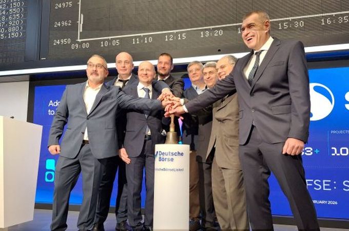Сирма Груп Холдинг дебютира във Франкфурт с лек ръст в цената на акциите