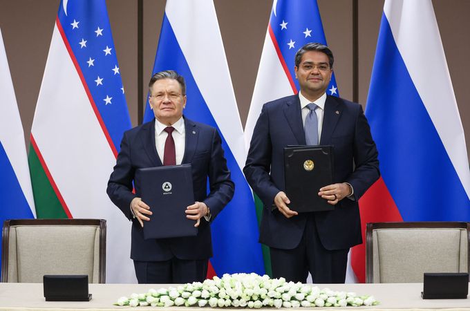 „Росатом“ и Агенцията по атомна енергия на Узбекистан подписаха пътна карта за сътрудничество в ядрената сфера