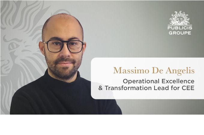 Publicis Groupe ЦИЕ назначава Масимо Де Анджелис за ръководител „Оперативна ефективност и трансформация“  за региона Централна и Източна Европа