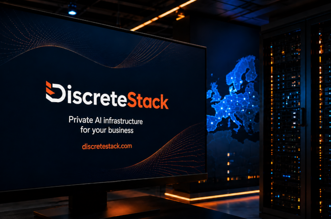 DiscreteStack привлече 800 000 евро в seed рунд, за да даде на бизнеса собствена AI инфраструктура