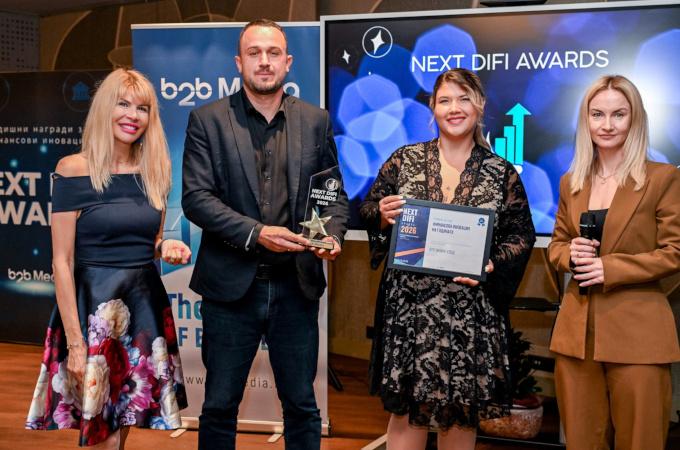 Кой грабна призовете в Годишните награди за финансови иновации NEXT DIFI AWARDS 2026
